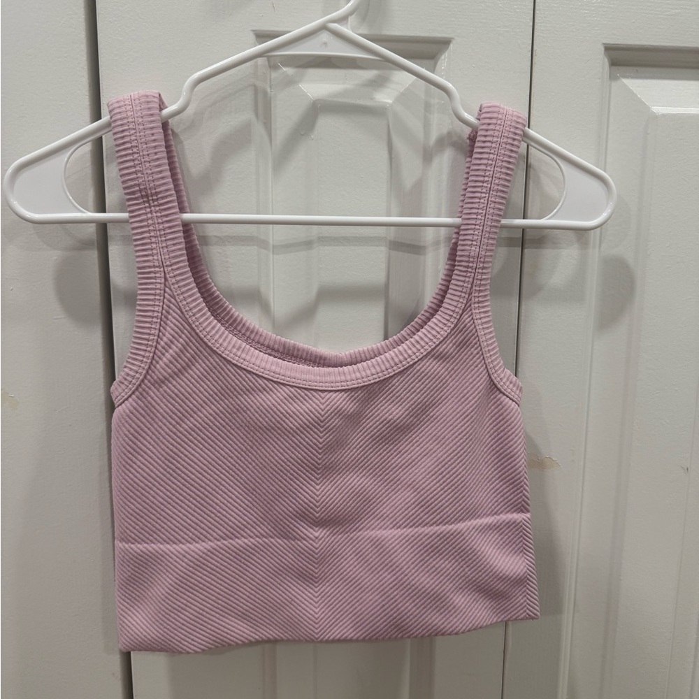 NikiBiki Chevron Crop Top
